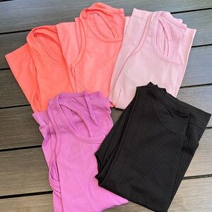 Lululemon swiftly tank tops